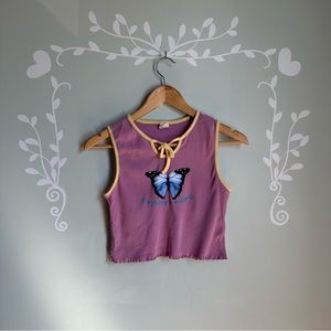 Urban Outfitters Future Is Waiting Crop Tank Top in size US L